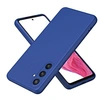 Image de Coque pour Samsung Galaxy S24 Plus 5G - housse etui silicone gel fine + verre trempe - BLEU FONCE -