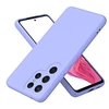 Image de Coque pour Samsung Galaxy S24 Ultra 5G - housse etui silicone gel fine + verre trempe - MAUVE -