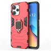 Image de Coque pour Xiaomi Redmi 12 4G et 5G / Poco M6 Pro 5G - housse etui rigide anti choc + film ecran - ROUGE -