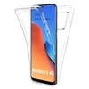 Image de Coque pour Xiaomi Redmi 12 4G et 5G / Poco M6 Pro 5G - housse etui silicone gel fine 360 integrale (avant et arriere) + film ecran - TRANSPARENT -