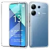 Image de Coque pour Xiaomi Redmi Note 13 4G - housse etui silicone gel fine + film ecran - TRANSPARENT TPU -