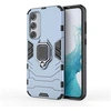 Image de Coque pour Samsung Galaxy A35 5G - housse etui rigide anti choc + verre trempe - BLEU FONCE -