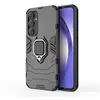 Image de Coque pour Samsung Galaxy A55 5G - housse etui rigide anti choc + film ecran - NOIR -