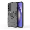 Image de Coque pour Samsung Galaxy A55 5G - housse etui rigide anti choc + verre trempe - NOIR -