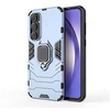 Image de Coque pour Samsung Galaxy A55 5G - housse etui rigide anti choc + verre trempe - BLEU FONCE -