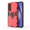 Image de Coque pour Samsung Galaxy A55 5G - housse etui rigide anti choc + verre trempe - ROUGE -