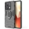 Image de Coque pour Xiaomi Redmi Note 13 5G - housse etui rigide anti choc + verre trempe - NOIR -