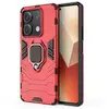 Image de Coque pour Xiaomi Redmi Note 13 5G - housse etui rigide anti choc + verre trempe - ROUGE -