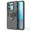 Image de Coque pour Xiaomi Redmi Note 13 Pro 5G / Poco X6 5G - housse etui rigide anti choc + film ecran - NOIR -
