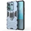 Image de Coque pour Xiaomi Redmi Note 13 Pro 5G / Poco X6 5G - housse etui rigide anti choc + verre trempe - BLEU FONCE -