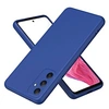 Image de Coque pour Samsung Galaxy A35 5G - housse etui silicone gel fine + film ecran - BLEU FONCE -