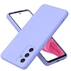 Image de Coque pour Samsung Galaxy A35 5G - housse etui silicone gel fine + film ecran - MAUVE -