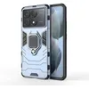 Image de Coque pour Xiaomi Redmi K70E 5G / Poco X6 Pro 5G - housse etui rigide anti choc + verre trempe - BLEU FONCE -