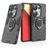 Image de Coque pour Xiaomi Redmi Note 13 Pro 4G / Poco M6 Pro 4G - housse etui rigide anti choc + film ecran - NOIR -