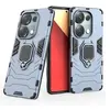 Image de Coque pour Xiaomi Redmi Note 13 Pro 4G / Poco M6 Pro 4G - housse etui rigide anti choc + film ecran - BLEU FONCE -