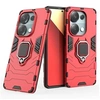Image de Coque pour Xiaomi Redmi Note 13 Pro 4G / Poco M6 Pro 4G - housse etui rigide anti choc + film ecran - ROUGE -