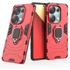 Image de Coque pour Xiaomi Redmi Note 13 Pro 4G / Poco M6 Pro 4G - housse etui rigide anti choc + verre trempe - ROUGE -