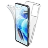 Image de Coque pour Xiaomi Redmi Note 13 Pro 4G / Poco M6 Pro 4G - housse etui silicone gel fine 360 integrale (avant et arriere) + film ecran - TRANSPARENT -