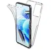Image de Coque pour Xiaomi Redmi Note 13 Pro 5G / Poco X6 5G - housse etui silicone gel fine 360 integrale (avant et arriere) + verre trempe - TRANSPARENT -