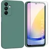 Image de Coque pour Samsung Galaxy A24 4G / A25 5G - housse etui silicone gel fine + verre trempe - VERT -