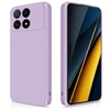 Image de Coque pour Xiaomi Redmi K70E 5G / Poco X6 Pro 5G - housse etui silicone gel fine + film ecran - MAUVE -