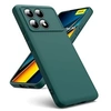 Image de Coque pour Xiaomi Redmi K70E 5G / Poco X6 Pro 5G - housse etui silicone gel fine + verre trempe - VERT -