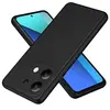 Image de Coque pour Xiaomi Redmi Note 13 4G - housse etui silicone gel fine + film ecran - NOIR -