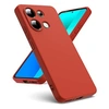 Image de Coque pour Xiaomi Redmi Note 13 4G - housse etui silicone gel fine + verre trempe - ROUGE -