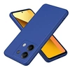 Image de Coque pour Xiaomi Redmi Note 13 5G - housse etui silicone gel fine + film ecran - BLEU FONCE -