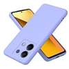 Image de Coque pour Xiaomi Redmi Note 13 5G - housse etui silicone gel fine + film ecran - MAUVE -
