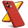 Image de Coque pour Xiaomi Redmi Note 13 5G - housse etui silicone gel fine + verre trempe - ROUGE -