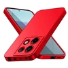 Image de Coque pour Xiaomi Redmi Note 13 Pro 5G / Poco X6 5G - housse etui silicone gel fine + film ecran - ROUGE -