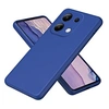 Image de Coque pour Xiaomi Redmi Note 13 Pro 5G / Poco X6 5G - housse etui silicone gel fine + verre trempe - BLEU FONCE -