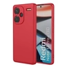 Image de Coque pour Xiaomi Redmi Note 13 Pro+ Plus 5G - housse etui silicone gel fine + film ecran - ROUGE -