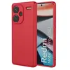 Image de Coque pour Xiaomi Redmi Note 13 Pro+ Plus 5G - housse etui silicone gel fine + verre trempe - ROUGE -