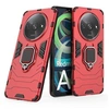Image de Coque pour Xiaomi Redmi A3 / Poco C61 4G - housse etui rigide anti choc + film ecran - ROUGE -