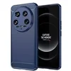 Image de Coque pour Xiaomi 14 Ultra 5G - housse etui silicone gel carbone + film ecran - BLEU FONCE -