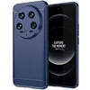 Image de Coque pour Xiaomi 14 Ultra 5G - housse etui silicone gel carbone + verre trempe - BLEU FONCE -