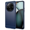Image de Coque pour Xiaomi Redmi A3 / Poco C61 4G - housse etui silicone gel carbone + film ecran - BLEU FONCE -