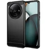 Image de Coque pour Xiaomi Redmi A3 / Poco C61 4G - housse etui silicone gel carbone + verre trempe - NOIR -