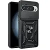Image de Coque pour Google Pixel 9 et 9 Pro 5G 5G - housse etui rigide anti choc + verre trempe - NOIR -