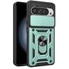 Image de Coque pour Google Pixel 10 / 10 Pro 5G - housse etui rigide anti choc + verre trempe - VERT -