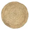 Image de - Tapis rond en jute Diamètre 120 cm