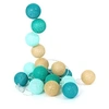 Image de - Guirlande lumineuse boules colorées 20 LED 3,45 m Bleu