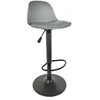 Image de Tabouret de bar design Isak - H. 104 cm - Gris