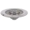 Image de Filtre d'Evier Silicone & Inox "Flexible" 6cm Gris