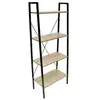 Image de - Etagère 4 tablettes en bois et métal Savannah 60 cm