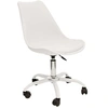 Image de Chaise de bureau à roulettes Kiruna blanc