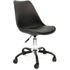 Image de Chaise de bureau à roulettes Kiruna noir