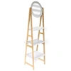 Image de - Etagère de salle de bain design scandi Copenhague - L. 43 x H. 163 cm - Blanc - Copenhague